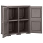 vidaXL Kunststoffschrank 79x43x85,5 cm Holzdesign Grau vidaXL Kunststoffschrank 79x43x85,5 cm Holzdesign Grau