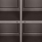 vidaXL Kunststoffschrank 79x43x85,5 cm Holzdesign Grau vidaXL Kunststoffschrank 79x43x85,5 cm Holzdesign Grau