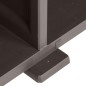 vidaXL Kunststoffschrank 79x43x85,5 cm Holzdesign Grau vidaXL Kunststoffschrank 79x43x85,5 cm Holzdesign Grau