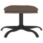 vidaXL Fußhocker Taupe 60x60x36 cm Stoff vidaXL Fußhocker Taupe 60x60x36 cm Stoff