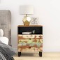 vidaXL Nachttisch 50x33x62 cm Altholz Massiv & Holzwerkstoff vidaXL Nachttisch 50x33x62 cm Altholz Massiv & Holzwerkstoff