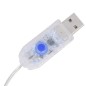 vidaXL LED-Lichtervorhang 3x3 m 300 LED Warmweiß 8 Funktionen vidaXL LED-Lichtervorhang 3x3 m 300 LED Warmweiß 8 Funktionen