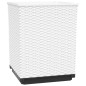 vidaXL Pflanzkübel 4 Stk. Weiß 30x30x37 cm Polypropylen vidaXL Pflanzkübel 4 Stk. Weiß 30x30x37 cm Polypropylen