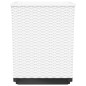 vidaXL Pflanzkübel 4 Stk. Weiß 30x30x37 cm Polypropylen vidaXL Pflanzkübel 4 Stk. Weiß 30x30x37 cm Polypropylen