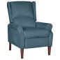 Relaxsessel Blau Samt Relaxsessel Blau Samt