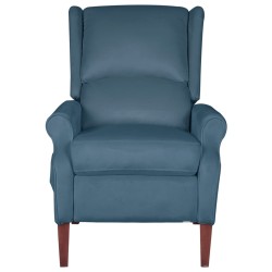 Relaxsessel Blau Samt