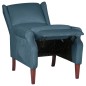 Relaxsessel Blau Samt Relaxsessel Blau Samt