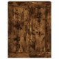Wandschränke 2 Stk. Räuchereiche Holzwerkstoff Wandschränke 2 Stk. Räuchereiche Holzwerkstoff