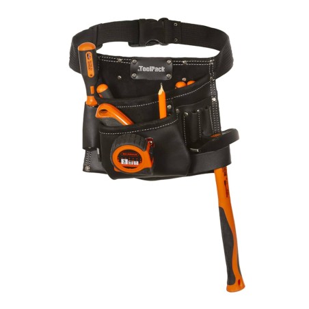 Toolpack Werkzeug-Gürtel mit 1 Tasche aus Leder Industrial 366.002