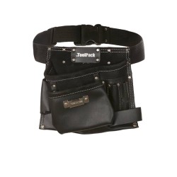 Toolpack Werkzeug-Gürtel mit 1 Tasche aus Leder Industrial 366.002