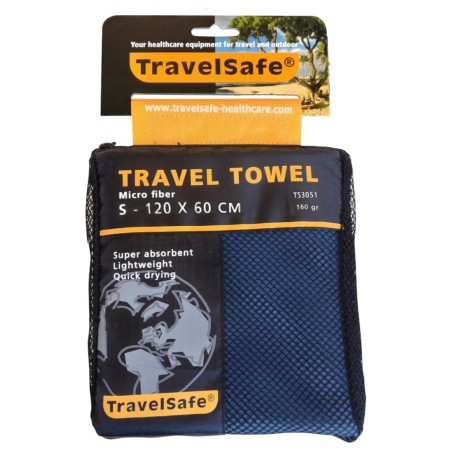 Travelsafe Mikrofaser Reisehandtuch S Königsblau TS3051