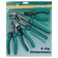 Brüder Mannesmann vierteiliges Zangen-Set Stahl 10997 Brüder Mannesmann vierteiliges Zangen-Set Stahl 10997