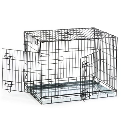 Beeztees Hundebox 78x55x61 cm Schwarz 715802