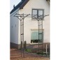 Nature Gartenbogen Metall 114x66x232 cm Schwarz Nature Gartenbogen Metall 114x66x232 cm Schwarz