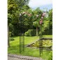 Nature Gartenbogen Metall 114x66x232 cm Schwarz Nature Gartenbogen Metall 114x66x232 cm Schwarz