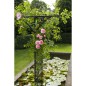 Nature Gartenbogen Metall 114x66x232 cm Schwarz Nature Gartenbogen Metall 114x66x232 cm Schwarz