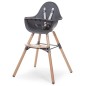 CHILDHOME 2-in-1 Baby-Hochstuhl Evolu 2 Anthrazit CHEVOCHNA CHILDHOME 2-in-1 Baby-Hochstuhl Evolu 2 Anthrazit CHEVOCHNA