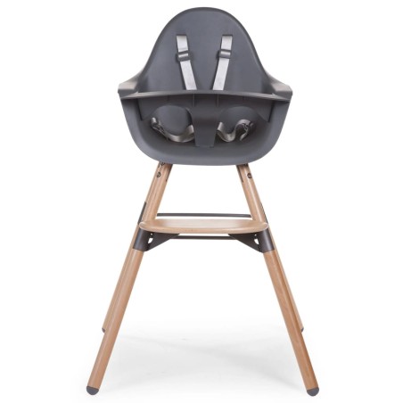 CHILDHOME 2-in-1 Baby-Hochstuhl Evolu 2 Anthrazit CHEVOCHNA 