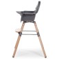 CHILDHOME 2-in-1 Baby-Hochstuhl Evolu 2 Anthrazit CHEVOCHNA CHILDHOME 2-in-1 Baby-Hochstuhl Evolu 2 Anthrazit CHEVOCHNA