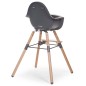 CHILDHOME 2-in-1 Baby-Hochstuhl Evolu 2 Anthrazit CHEVOCHNA CHILDHOME 2-in-1 Baby-Hochstuhl Evolu 2 Anthrazit CHEVOCHNA