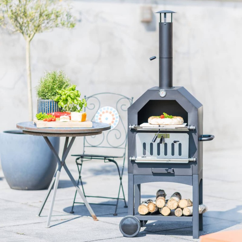 RedFire Outdoor-Pizzaofen Lorenzo Schwarz LOR17 RedFire Outdoor-Pizzaofen Lorenzo Schwarz LOR17