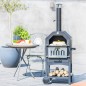 RedFire Outdoor-Pizzaofen Lorenzo Schwarz LOR17 RedFire Outdoor-Pizzaofen Lorenzo Schwarz LOR17