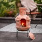 RedFire Gartenkamin Lima Ton Strohfarben RedFire Gartenkamin Lima Ton Strohfarben