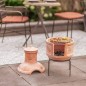 RedFire Gartenkamin Lima Ton Strohfarben RedFire Gartenkamin Lima Ton Strohfarben