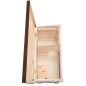 Ferplast Kaninchenstall Ranch 100 Basic Weiß 92 x 47 x 81 cm 57090000 Ferplast Kaninchenstall Ranch 100 Basic Weiß 92 x 47 x 81 cm 57090000