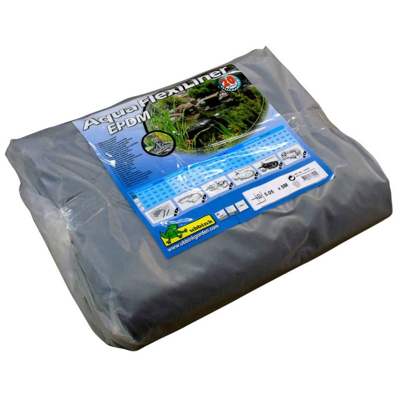 Ubbink Teichfolie AquaFlexiLiner EPDM 5×5,05 m 1336125 Ubbink Teichfolie AquaFlexiLiner EPDM 5×5,05 m 1336125
