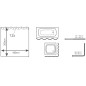 RIDDER Duschvorhang Layer 180×200 cm RIDDER Duschvorhang Layer 180×200 cm