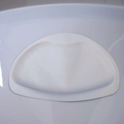 RIDDER Badewannenkissen Gummi weiß 68601