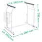 RIDDER WC-Aufstehhilfe Weiß 150 kg A0110101 RIDDER WC-Aufstehhilfe Weiß 150 kg A0110101