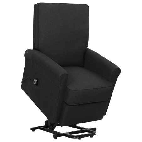 Aufstehsessel Schwarz Stoff