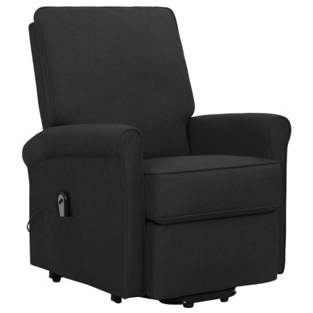 Aufstehsessel Schwarz Stoff