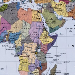Komar Fototapete World Map 254x184 cm 4-050