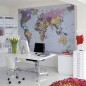 Komar Fototapete World Map 254x184 cm 4-050 Komar Fototapete World Map 254x184 cm 4-050