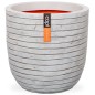 Capi Blumentopf Nature Row Rund 35x34 cm Elfenbein KRWI932 Capi Blumentopf Nature Row Rund 35x34 cm Elfenbein KRWI932