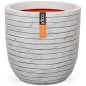 Capi Blumentopf Nature Row Oval 54 x 52 cm Elfenbeinfarben KRWI935 Capi Blumentopf Nature Row Oval 54 x 52 cm Elfenbeinfarben KRWI935