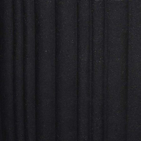 Capi Vase Urban Tube Elegant Niedrig 46 x 58 cm Schwarz KBLT783 