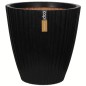 Capi Blumenkübel Urban Tube Konisch 55x52 cm Schwarz KBLT802 Capi Blumenkübel Urban Tube Konisch 55x52 cm Schwarz KBLT802