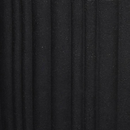Capi Blumenkübel Urban Tube Konisch 55x52 cm Schwarz KBLT802