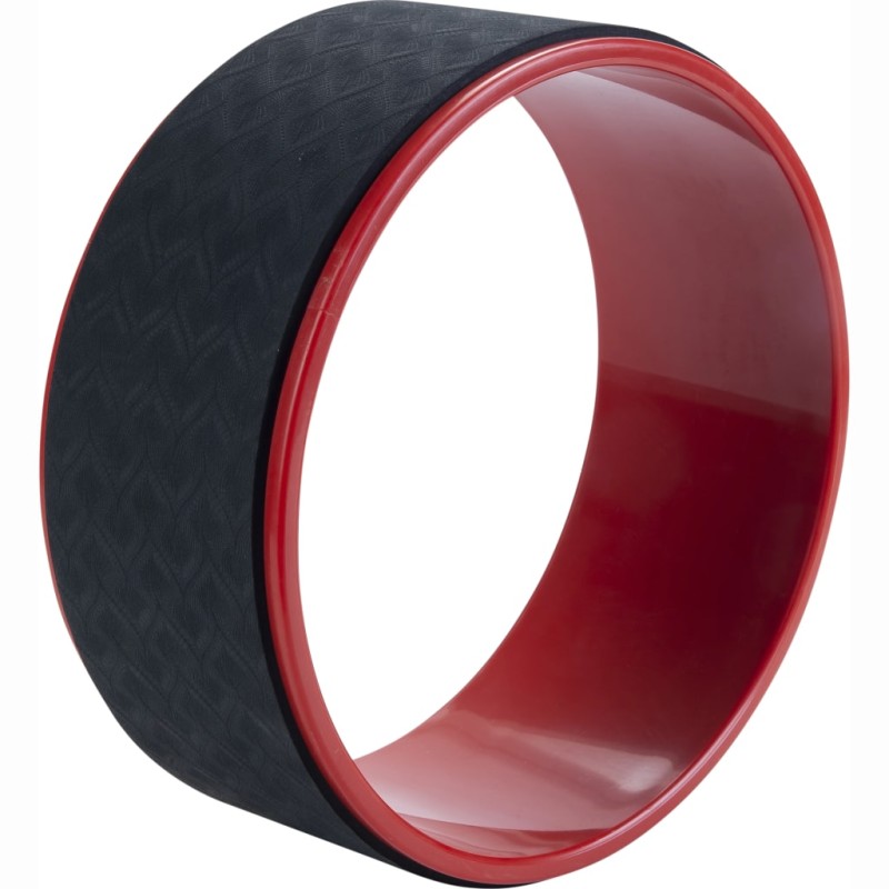 Pure2Improve Yoga Rad 30 cm Schwarz und Rot Pure2Improve Yoga Rad 30 cm Schwarz und Rot