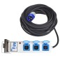 ProPlus Steckdosenleiste für Camping/Anhänger 10 m 3×Schuko ProPlus Steckdosenleiste für Camping/Anhänger 10 m 3×Schuko