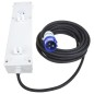 ProPlus Steckdosenleiste für Camping/Anhänger 10 m 3×Schuko ProPlus Steckdosenleiste für Camping/Anhänger 10 m 3×Schuko
