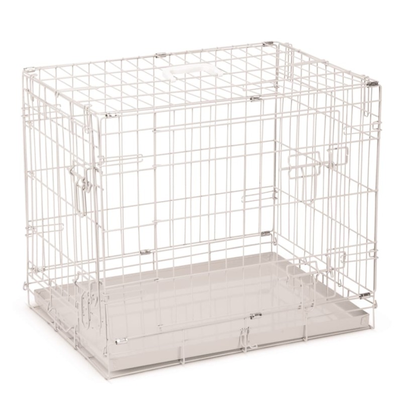 Beeztees Hundekäfig 62×44×49 cm Grau Beeztees Hundekäfig 62×44×49 cm Grau
