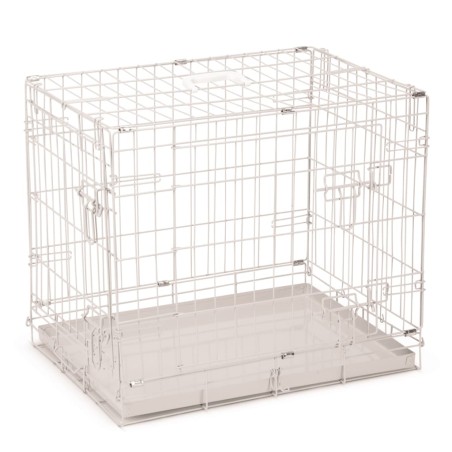 Beeztees Hundekäfig 62×44×49 cm Grau