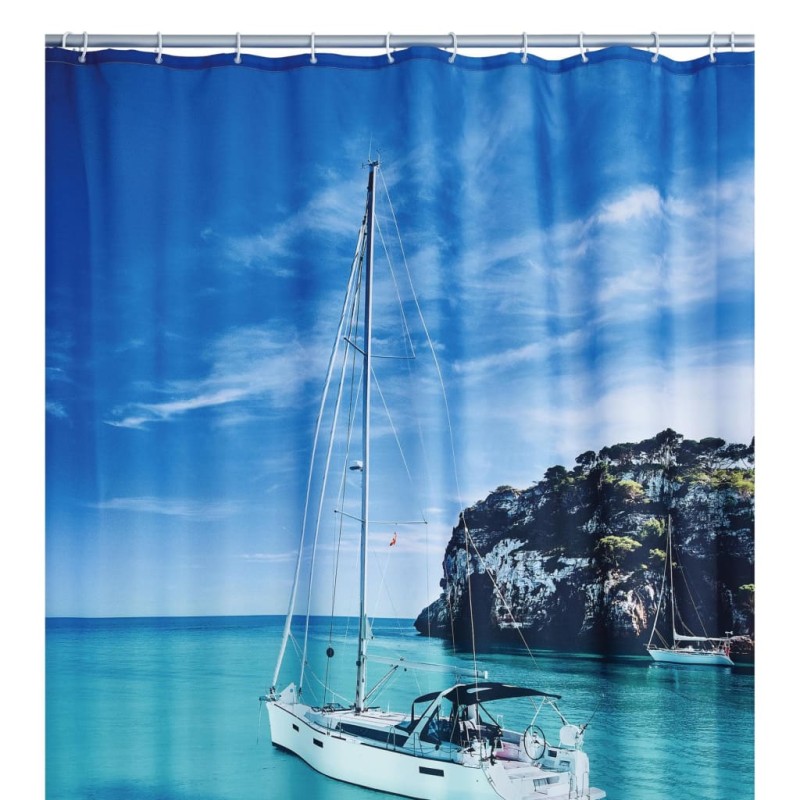 RIDDER Duschvorhang Sailboat 180 x 200 cm RIDDER Duschvorhang Sailboat 180 x 200 cm
