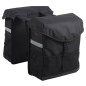 7-series Doppelte Fahrradtasche 19 L Schwarz 7-series Doppelte Fahrradtasche 19 L Schwarz