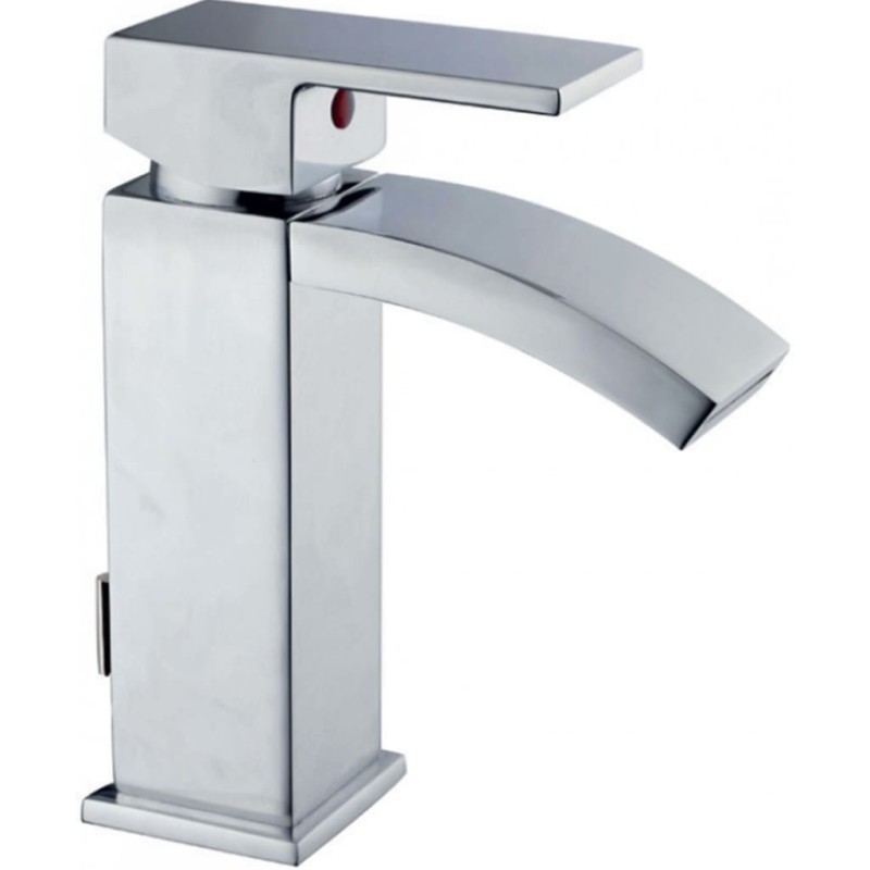 SCHÜTTE Waschtischarmatur mit Schwallauslauf CASCATA Chrom SCHÜTTE Waschtischarmatur mit Schwallauslauf CASCATA Chrom
